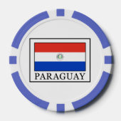 Paraguay Pokerchips (Vorderseite)