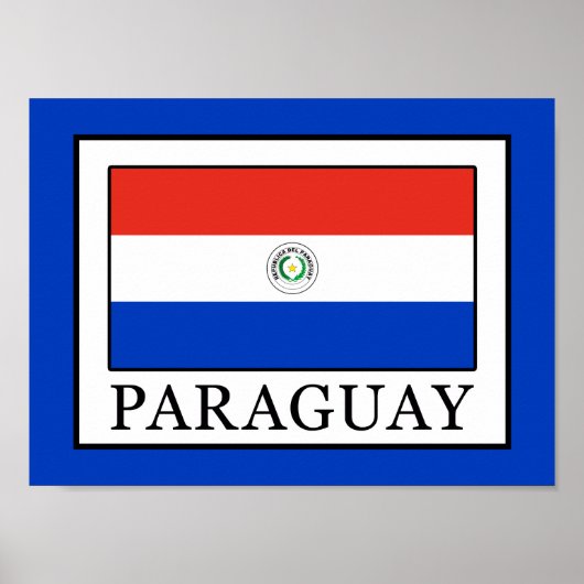 Paraguay Poster (Vorne)