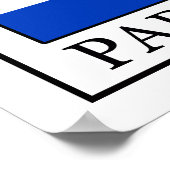 Paraguay Poster (Ecke)