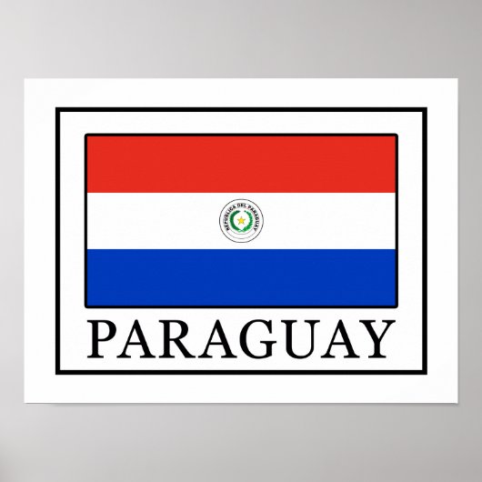 Paraguay Poster (Vorne)