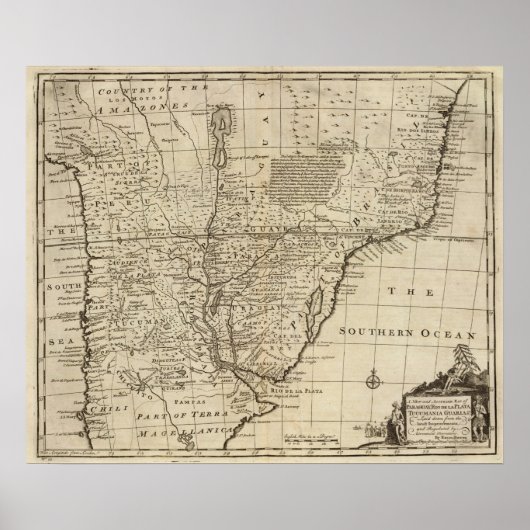 Paraguay Poster (Vorne)