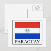 Paraguay Postkarte (Vorne/Hinten)