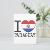 Paraguay Postkarte (Stehend Vorderseite)