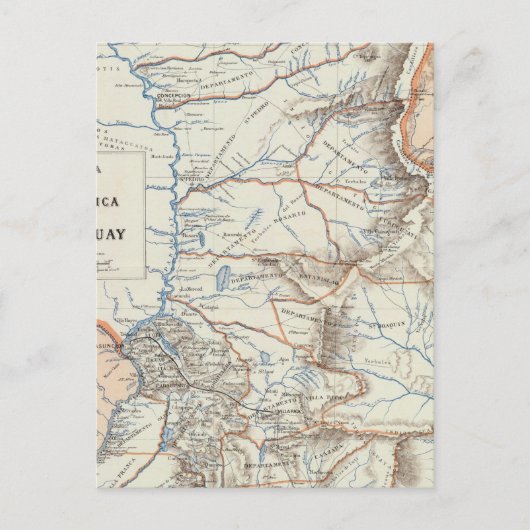 Paraguay Postkarte (Vorderseite)