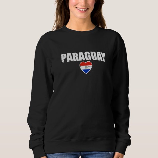 Paraguay Proud Paraguayan Flag  1 Sweatshirt (Vorderseite)