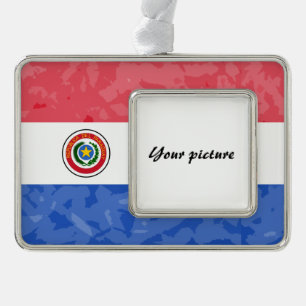 Paraguay Rahmen-Ornament Silber
