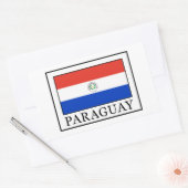 Paraguay Rechteckiger Aufkleber (Umschlag)