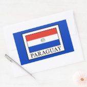 Paraguay Rechteckiger Aufkleber (Umschlag)