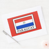 Paraguay Rechteckiger Aufkleber (Umschlag)