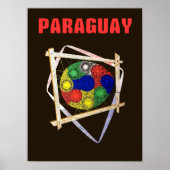 Paraguay Reiseplakat Poster (Vorne)