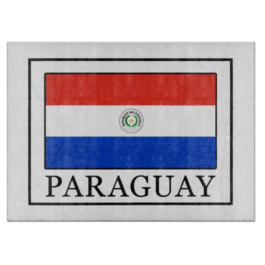 Paraguay Schneidebrett (Vorderseite)