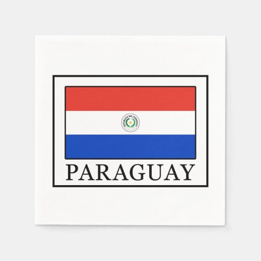 Paraguay Serviette (Vorderseite)