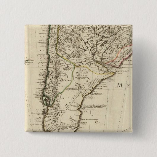 Paraguay, Südamerika Button (Vorderseite)