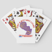 Paraguay Südamerikanisches Land Spielkarten (Rückseite)