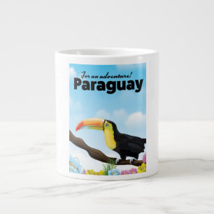 Paraguay Toucan Reiseplakat Jumbo-Tasse
