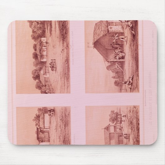 Paraguay und seine Aufträge Mousepad (Vorne)