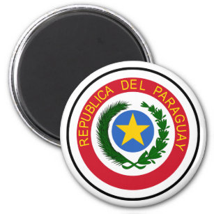 Paraguay-Wappen Magnet
