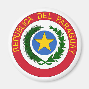 Paraguay-Wappen Magnet