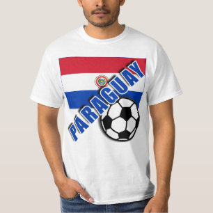 PARAGUAY-WeltFußballfan-T-Shirts T-Shirt