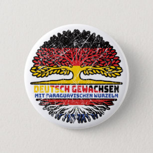 Paraguayisch Deutsch Deutschland Baum Button