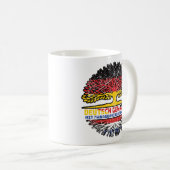 Paraguayisch Deutsch Deutschland Baum Kaffeetasse (VorderseiteRechts)