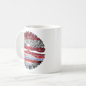 Paraguayisch Österreichisch Österreich Kaffeetasse (Vorderseite Links)