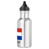 Paraguayische Flagge Edelstahlflasche (Rechts)