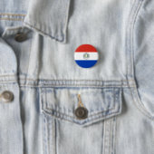 Paraguayische Flagge, Flagge Paraguays Button (Beispiel)