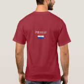 Paraguayische Flagge, Flagge Paraguays T-Shirt (Rückseite)