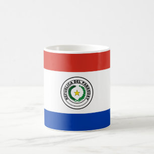 Paraguayische Flagge Kaffeetasse
