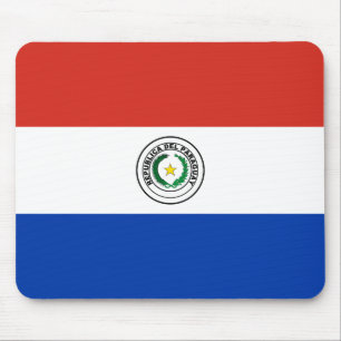 Paraguayische Flagge Mousepad