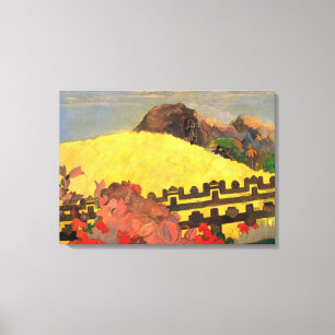 'Parahi Te Marae' - Paul Gauguin Leinwanddruck