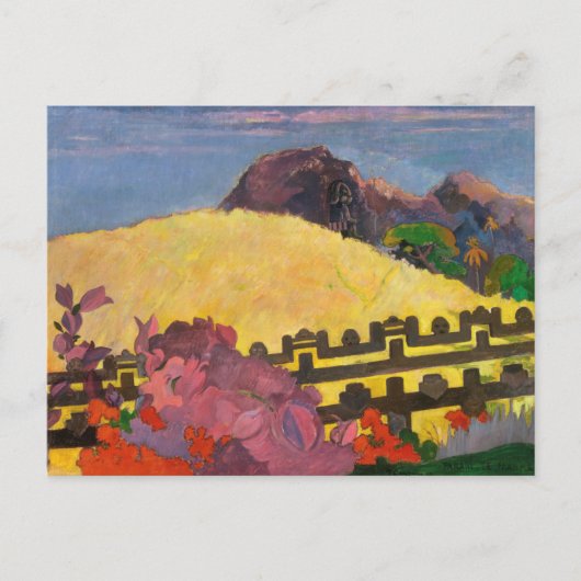 Parahi Te Maras von Paul Gauguin Postcard Postkarte (Vorderseite)
