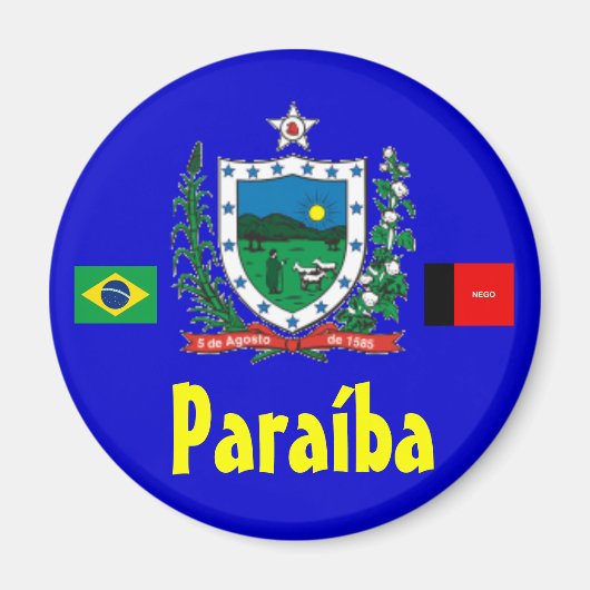 Paraíba Imã Brazil Paraíba Magnet (Vorne)