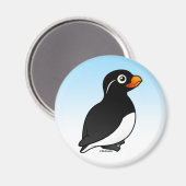 Parakeet Auklet Magnet (Vorderseite/Rückseite)