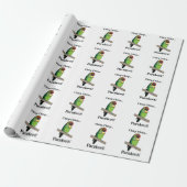 Parakeet Bird Lovers Geschenkpapier (Ungerollt)