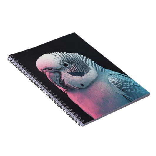 Parakeet Bird Notebook Journal Notizblock (Rechte Seite)