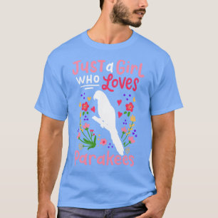 Parakeet Budgie Birds Bird Lover T-Shirt