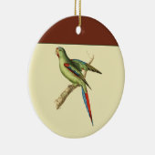 Parakeet Keramik Ornament (Rechts)