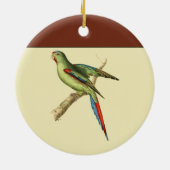 Parakeet Keramik Ornament (Hinten)
