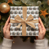 Parakeet Lanterns Weihnachten Geschenkpapier