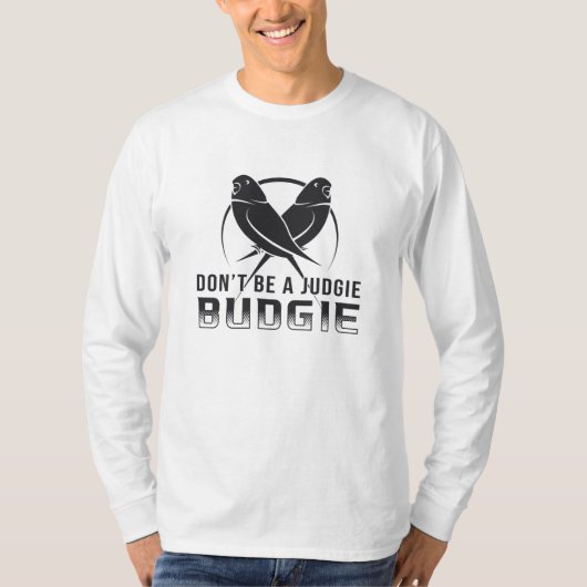 Parakeet Lover Judgie Budgie Budgerigar Haustiere  T-Shirt (Vorderseite)