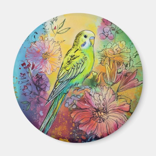 Parakeet Magnet (Vorne)