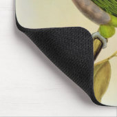 Parakeet: Palaeornis Derbianus, c.1850 Mousepad (Ecke)