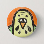 Parakeet-Porträt Button (Vorderseite)