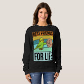 Parakeet Tshirt Budgie Items Bird Budgerigar Parro (Vorne ganz)