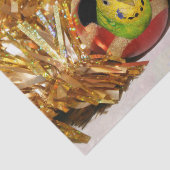 Parakeet-Weihnachten Seidenpapier (Ausschnitt)