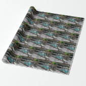 Parakeet Wrapping Paper Geschenkpapier (Ungerollt)