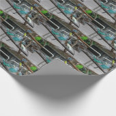 Parakeet Wrapping Paper Geschenkpapier (Ecke)