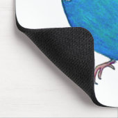 Parakeet-Zeichnen Mousepad (Ecke)